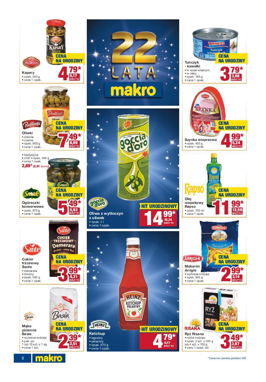 Gazetka promocyjna MAKRO do 07/11/2016 str.8