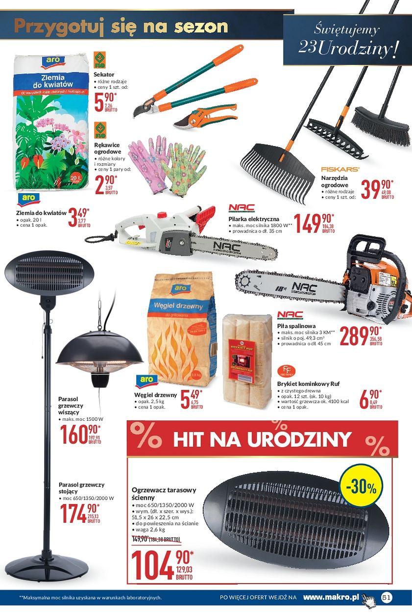 Gazetka promocyjna MAKRO do 09/10/2017 str.51