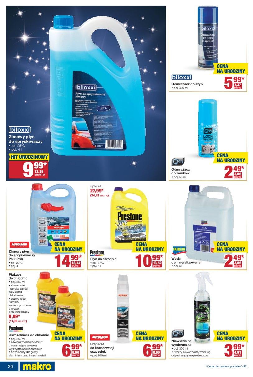 Gazetka promocyjna MAKRO do 24/10/2016 str.30