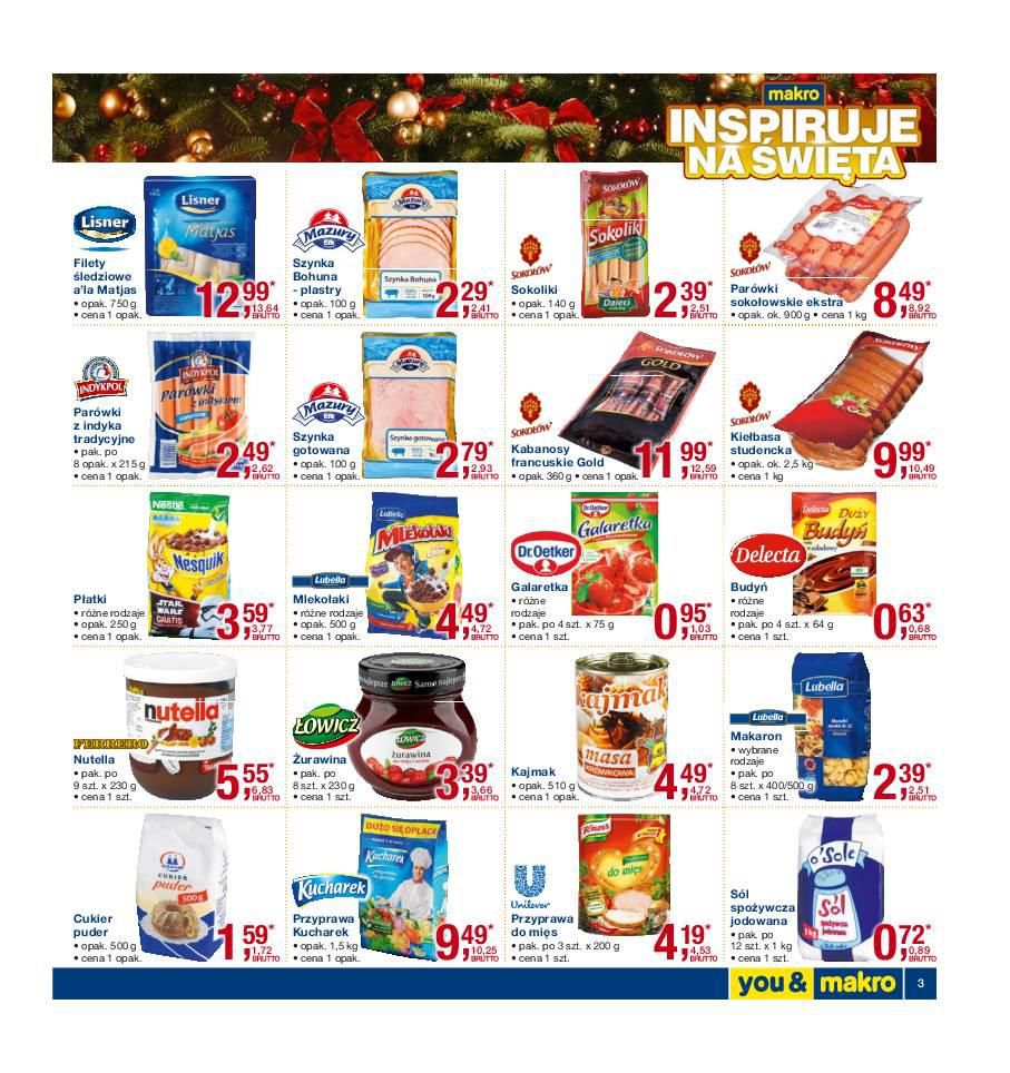 Gazetka promocyjna MAKRO do 24/12/2015 str.3