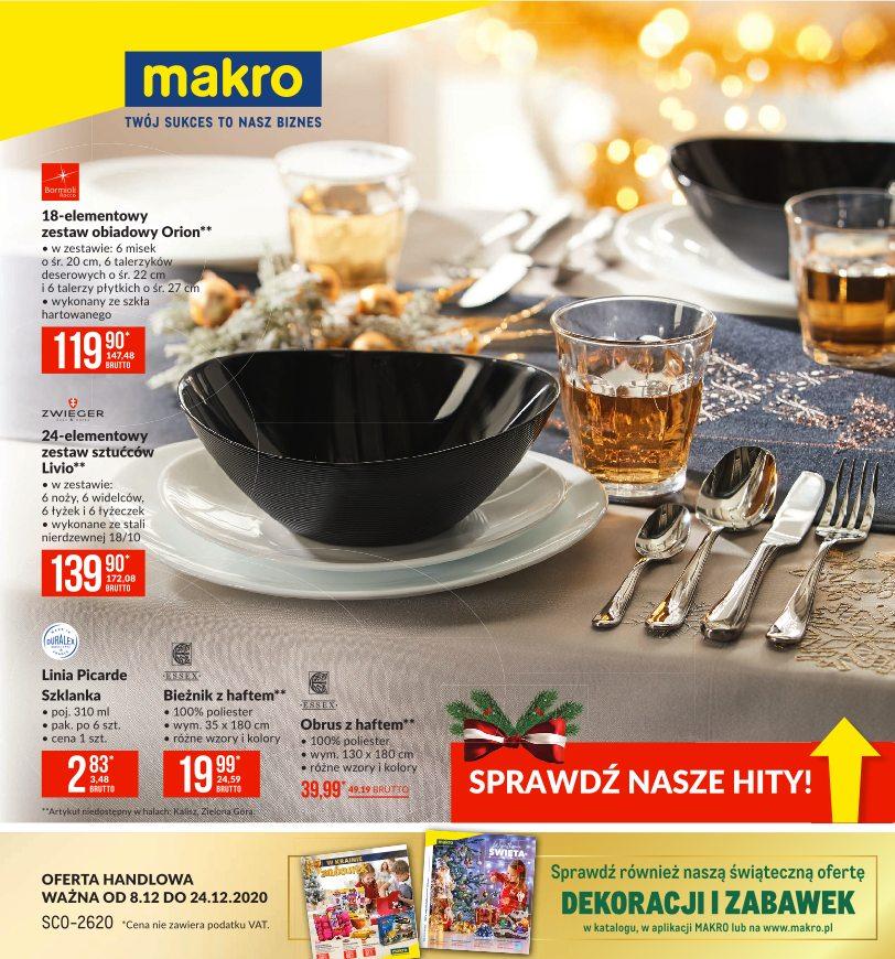 Gazetka promocyjna MAKRO do 24/12/2020 str.0