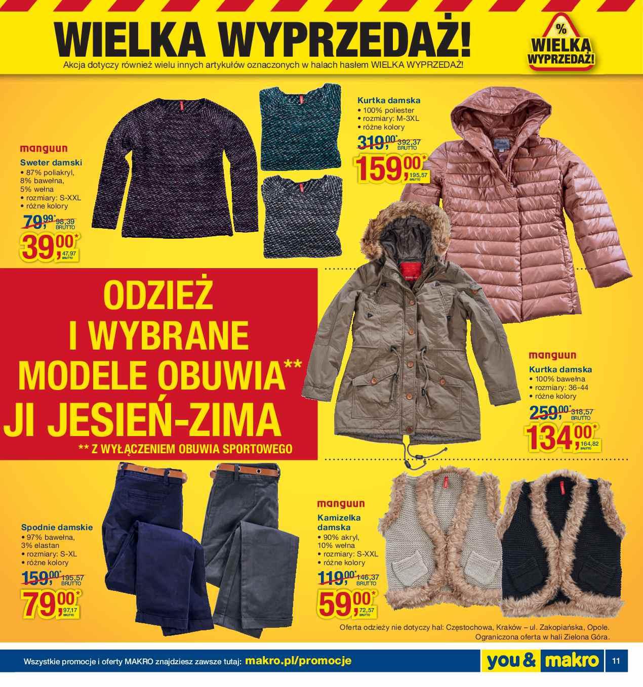 Gazetka promocyjna MAKRO do 18/01/2016 str.11