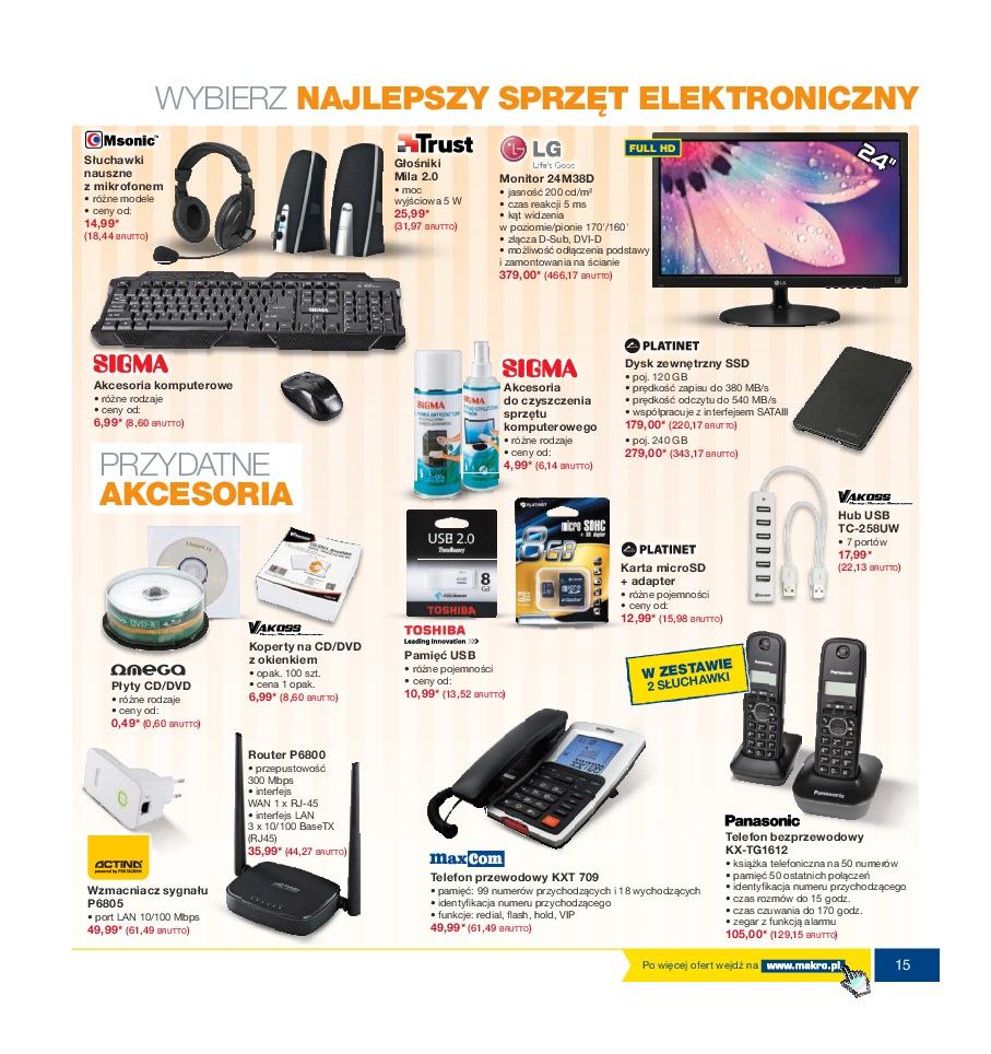 Gazetka promocyjna MAKRO do 13/02/2017 str.15