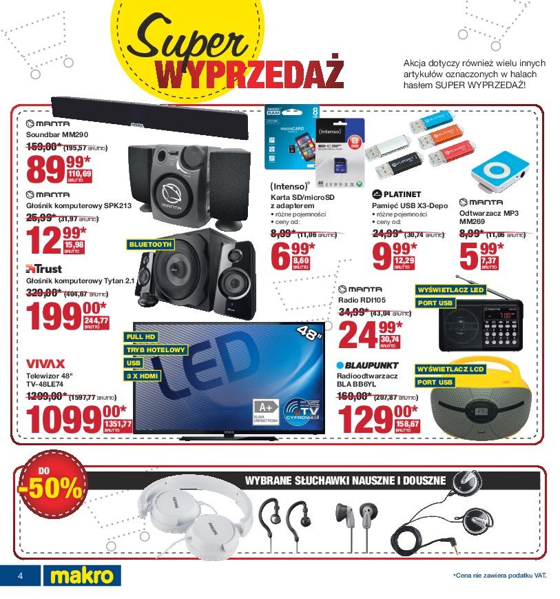 Gazetka promocyjna MAKRO do 30/01/2017 str.4