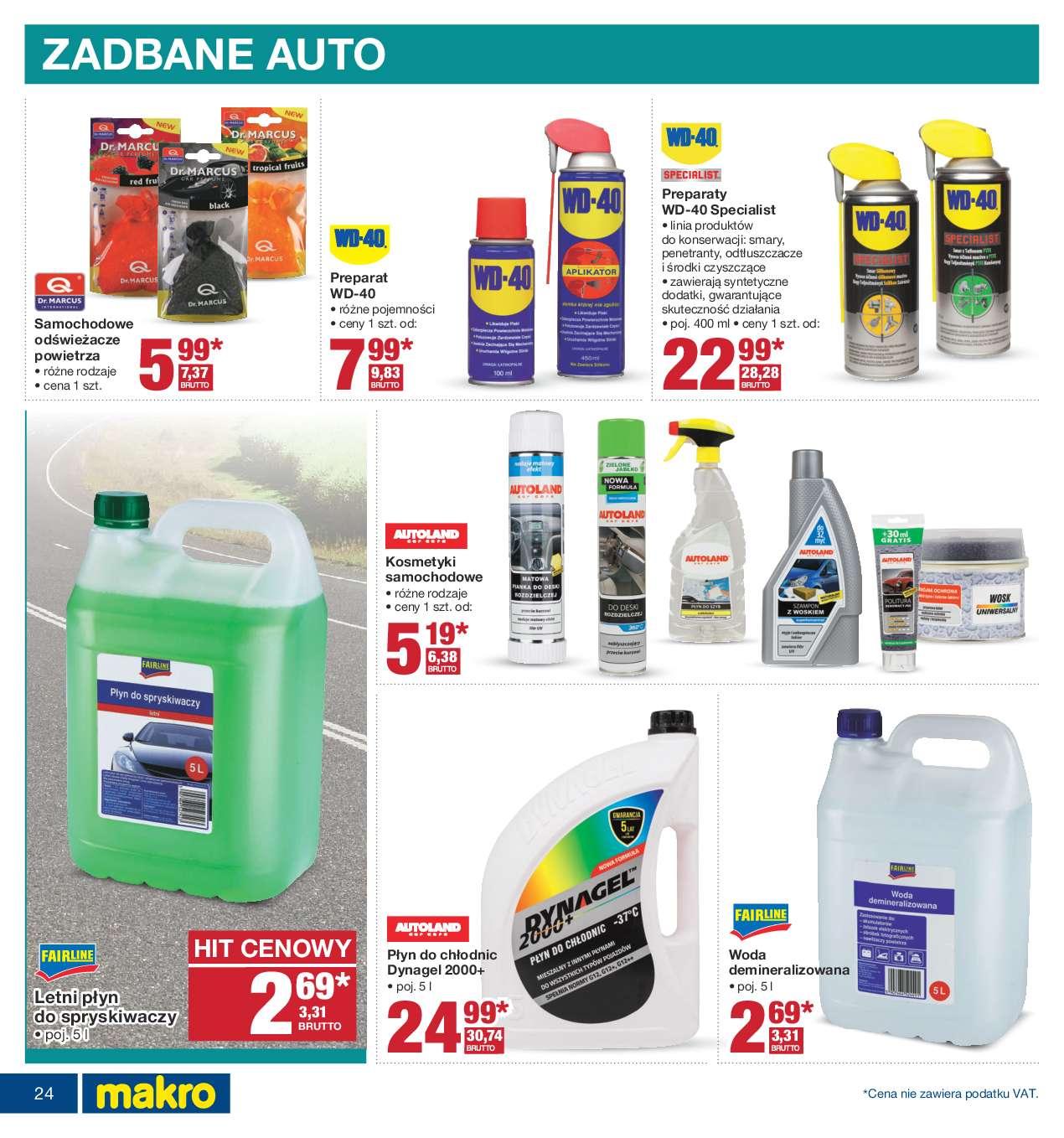 Gazetka promocyjna MAKRO do 15/08/2016 str.24