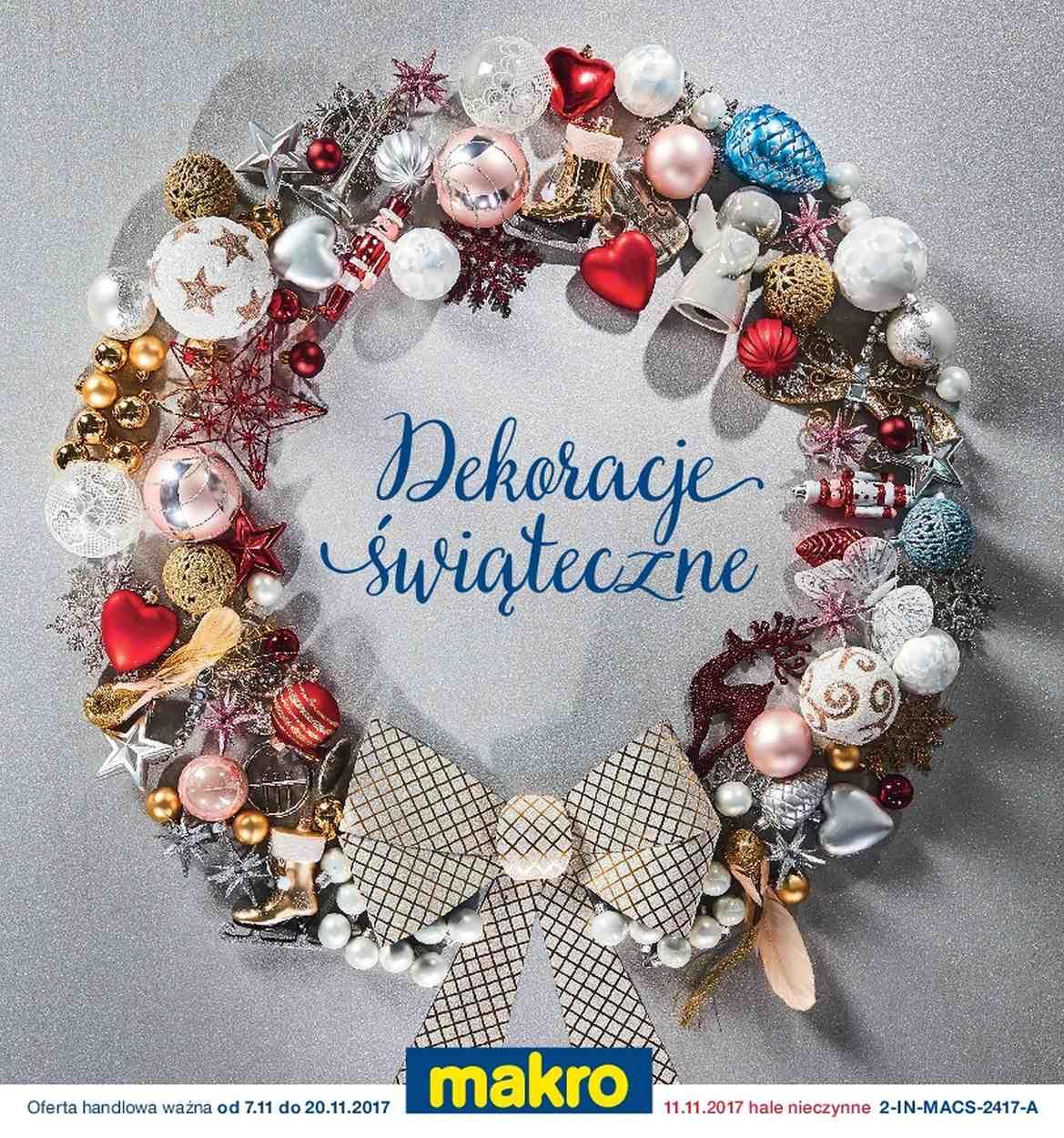 Gazetka promocyjna MAKRO do 20/11/2017 str.0