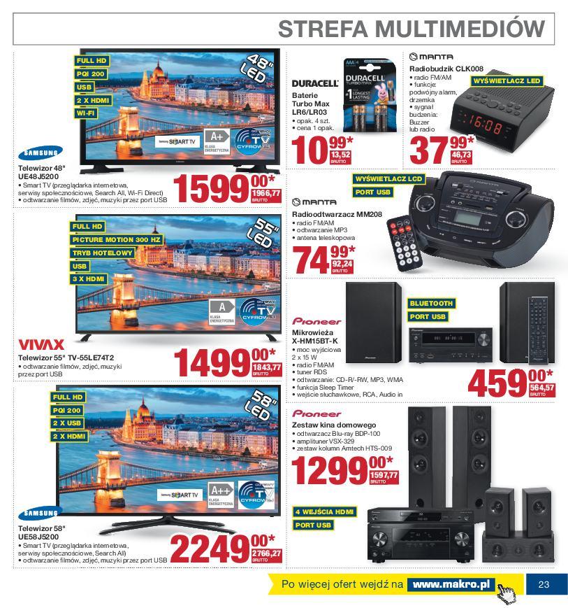 Gazetka promocyjna MAKRO do 29/08/2016 str.23