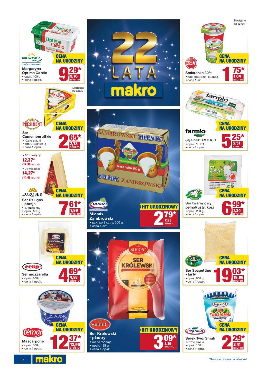 Gazetka promocyjna MAKRO do 24/10/2016 str.6