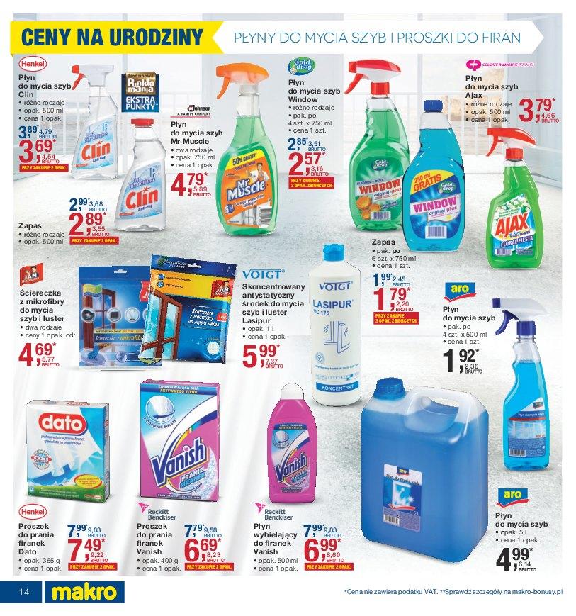 Gazetka promocyjna MAKRO do 07/11/2016 str.14