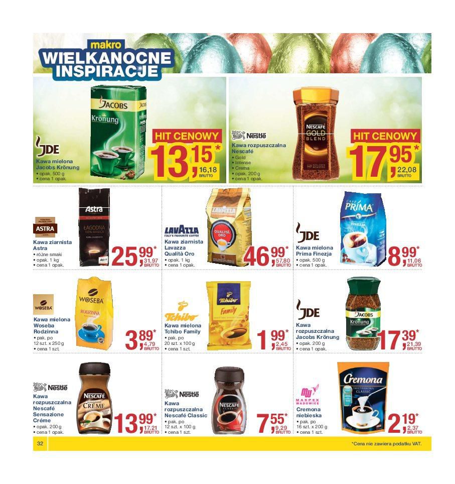 Gazetka promocyjna MAKRO do 14/03/2016 str.32