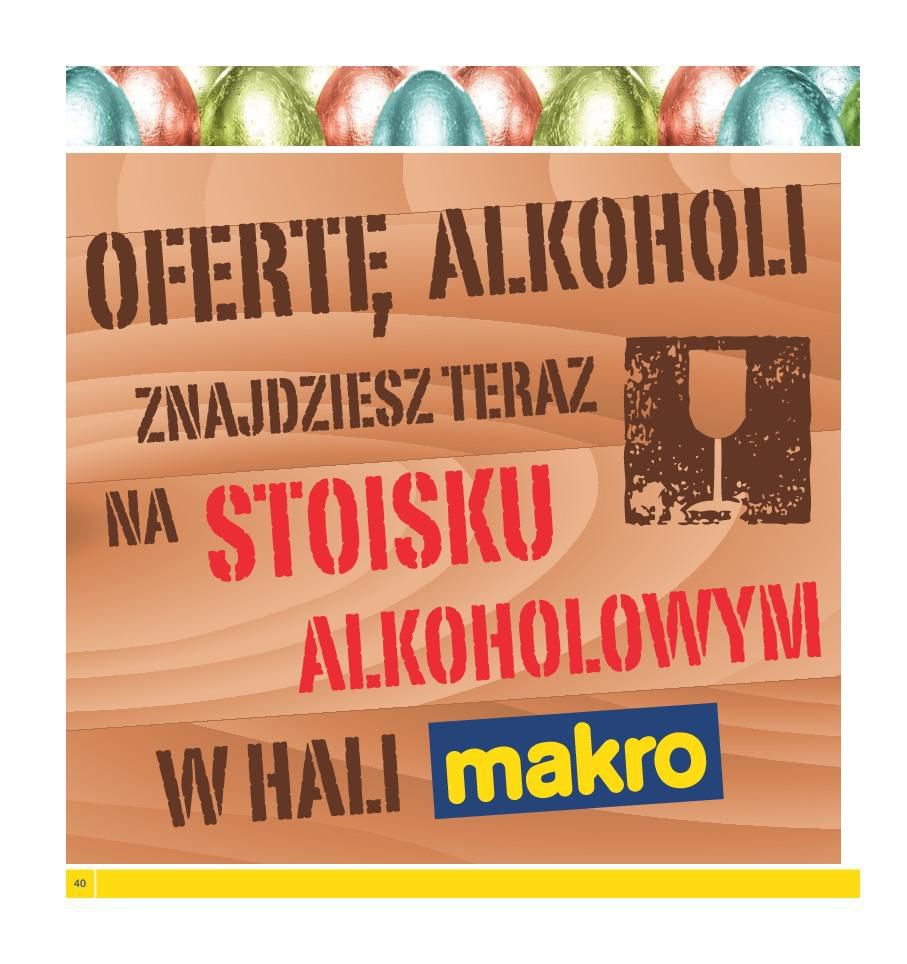 Gazetka promocyjna MAKRO do 14/03/2016 str.40