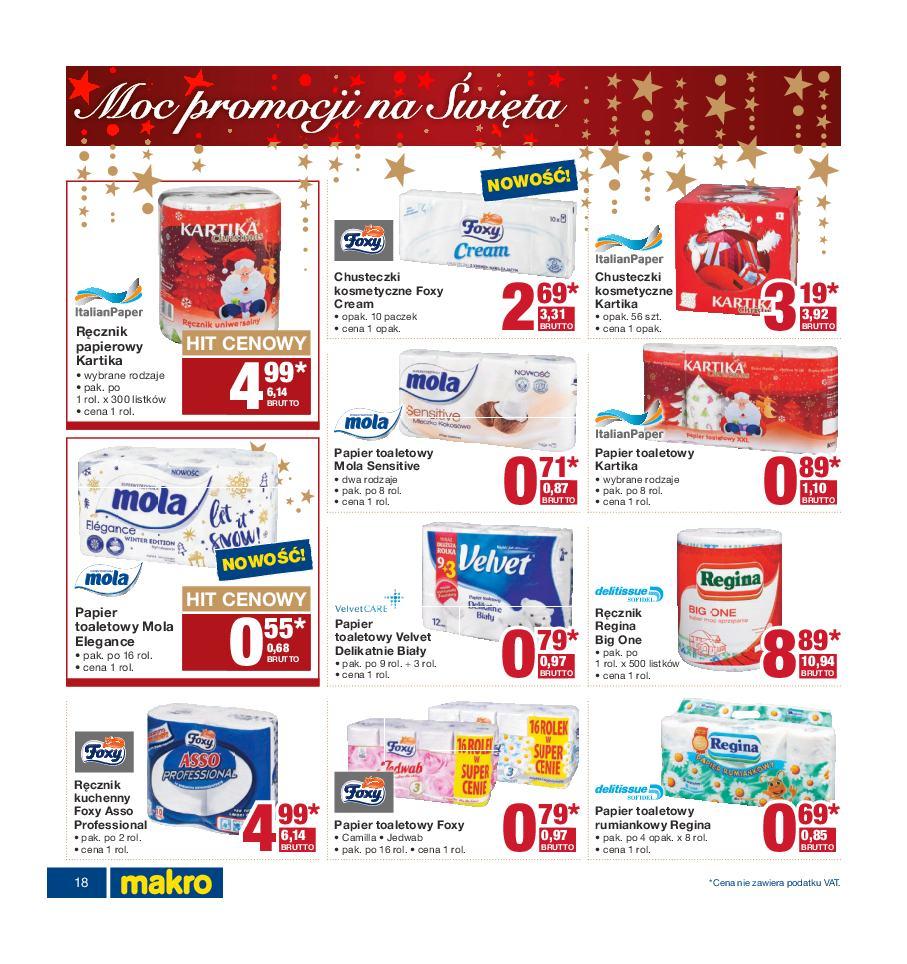 Gazetka promocyjna MAKRO do 05/12/2016 str.18