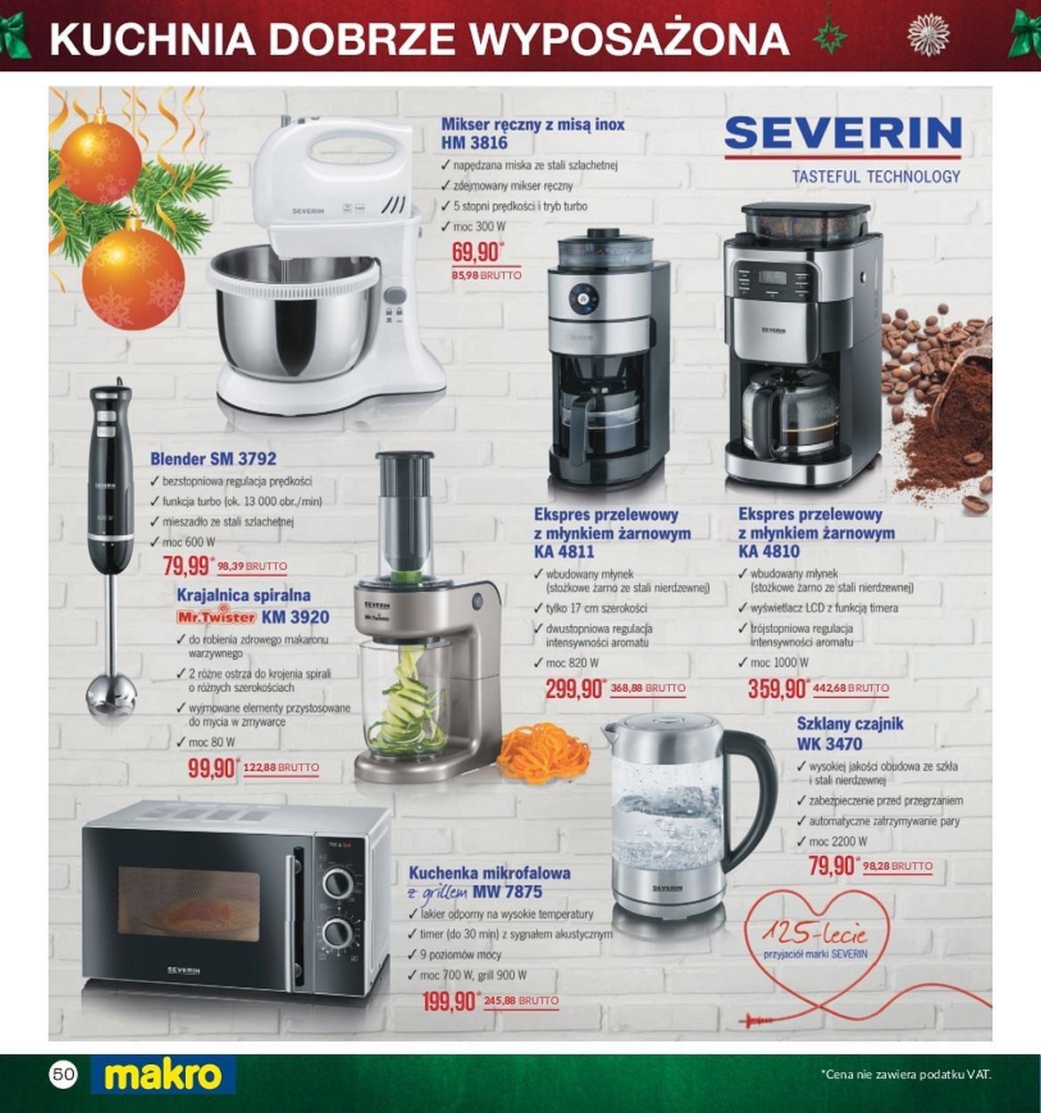 Gazetka promocyjna MAKRO do 24/12/2017 str.50