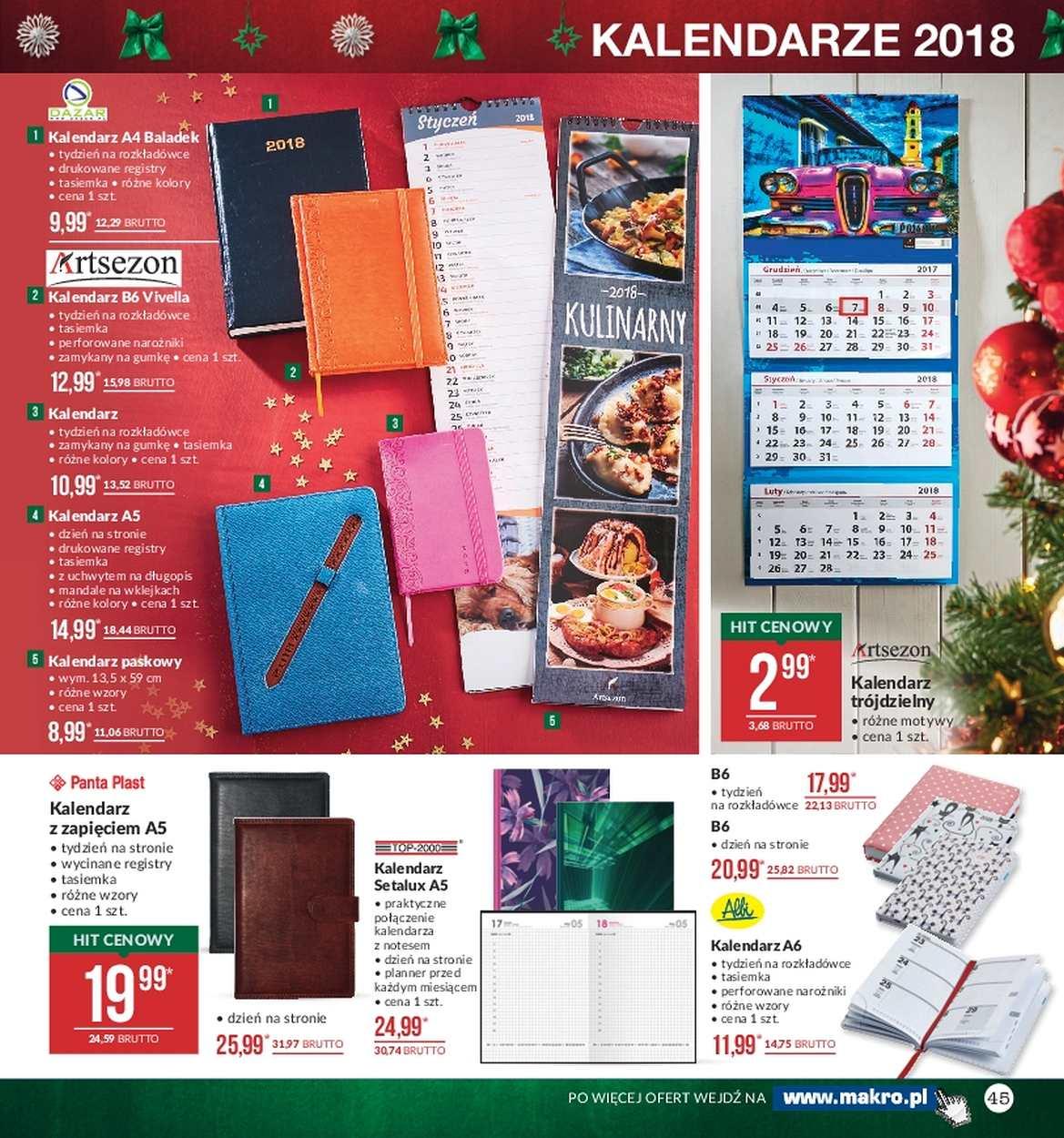 Gazetka promocyjna MAKRO do 20/11/2017 str.45