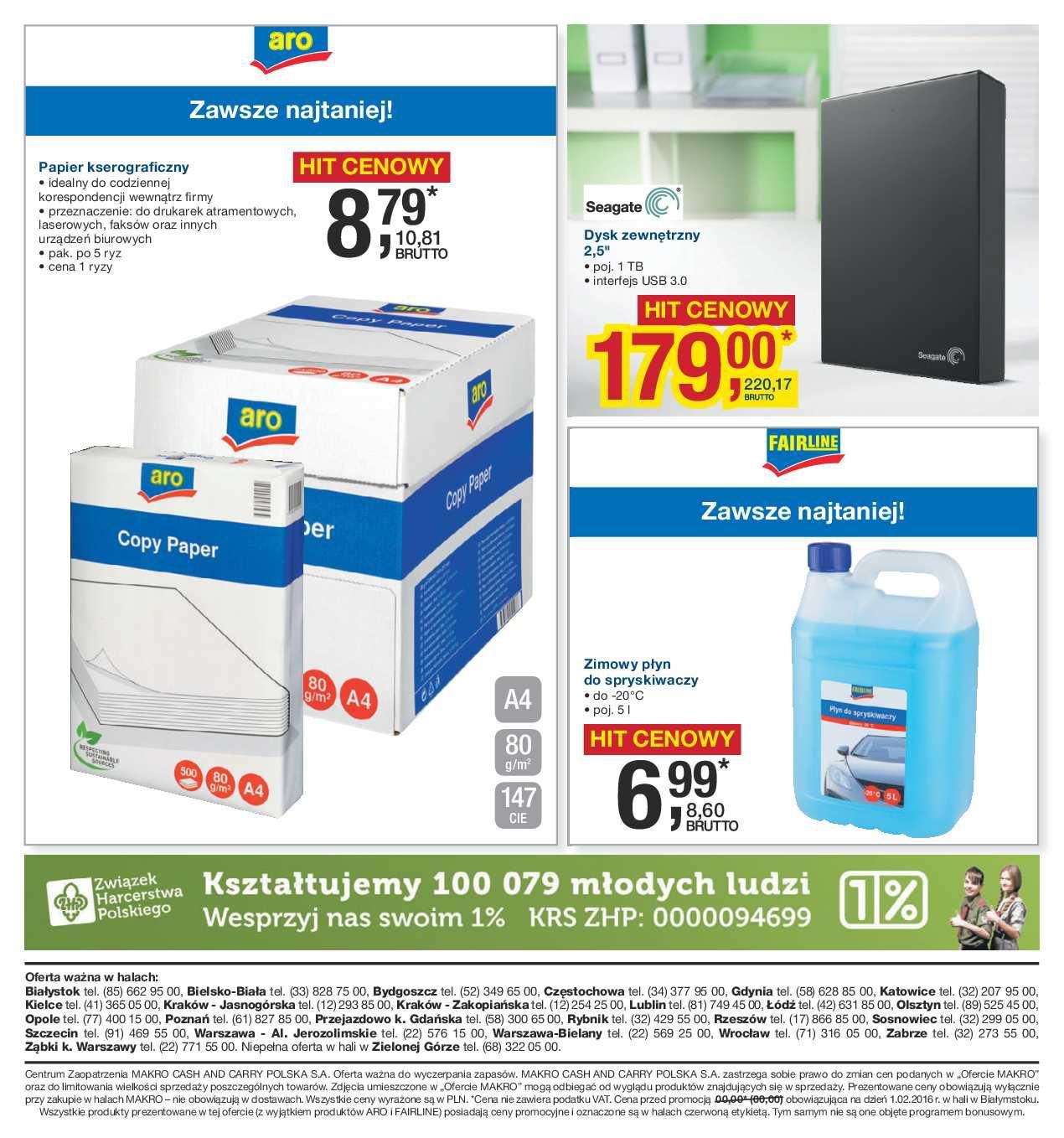 Gazetka promocyjna MAKRO do 29/02/2016 str.32