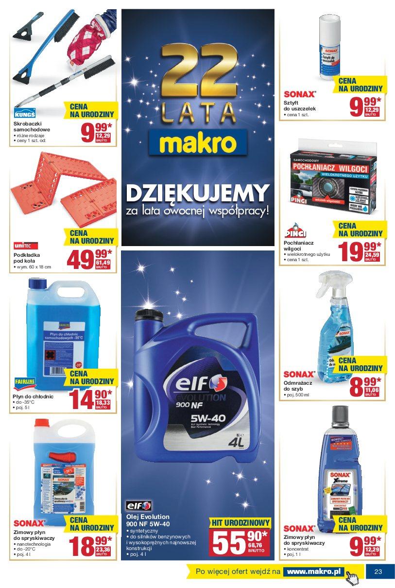 Gazetka promocyjna MAKRO do 07/11/2016 str.23