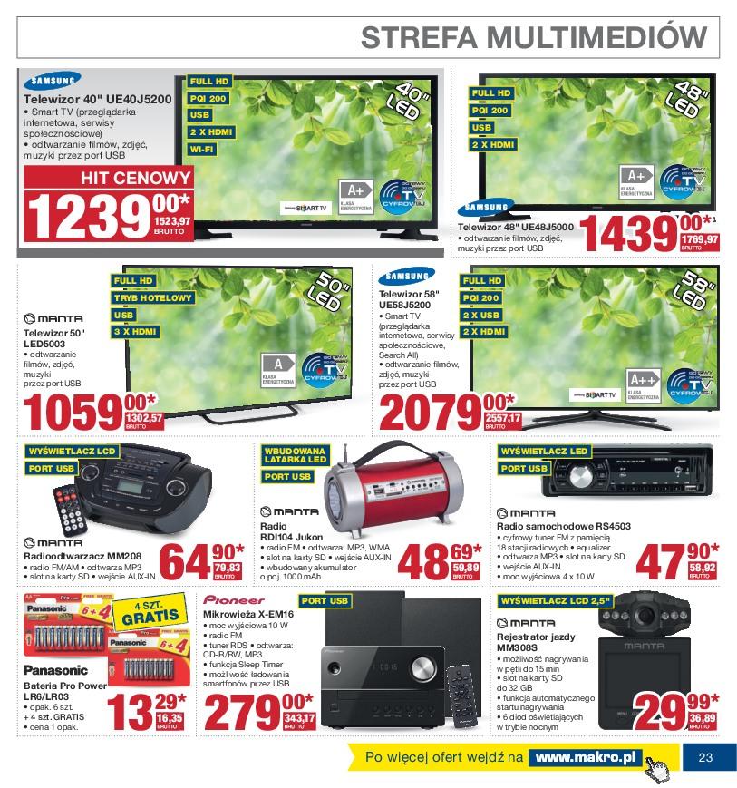 Gazetka promocyjna MAKRO do 13/03/2017 str.23