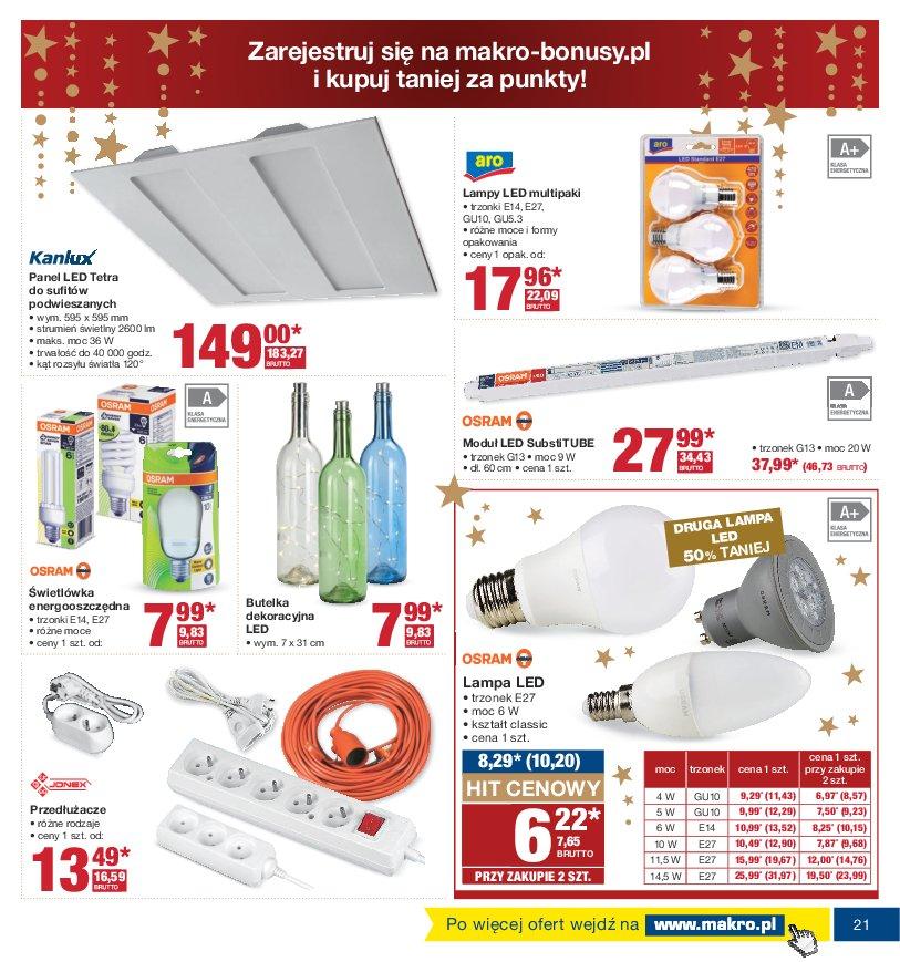 Gazetka promocyjna MAKRO do 05/12/2016 str.21