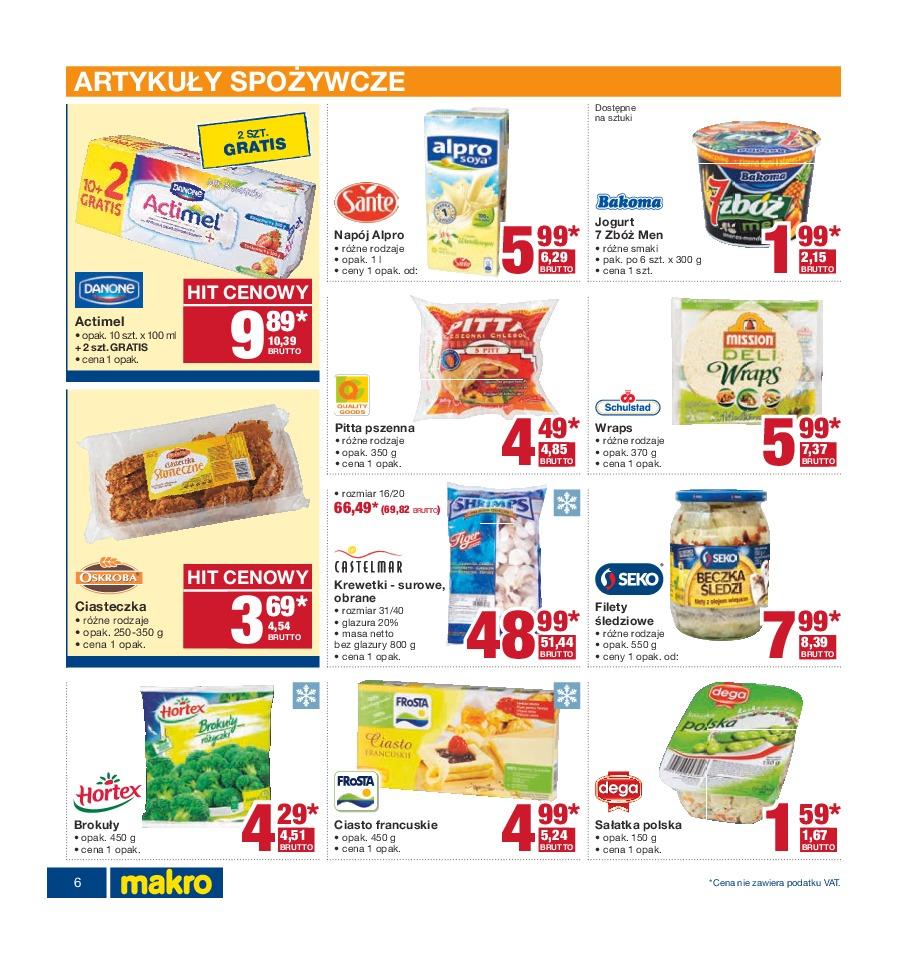 Gazetka promocyjna MAKRO do 30/01/2017 str.6