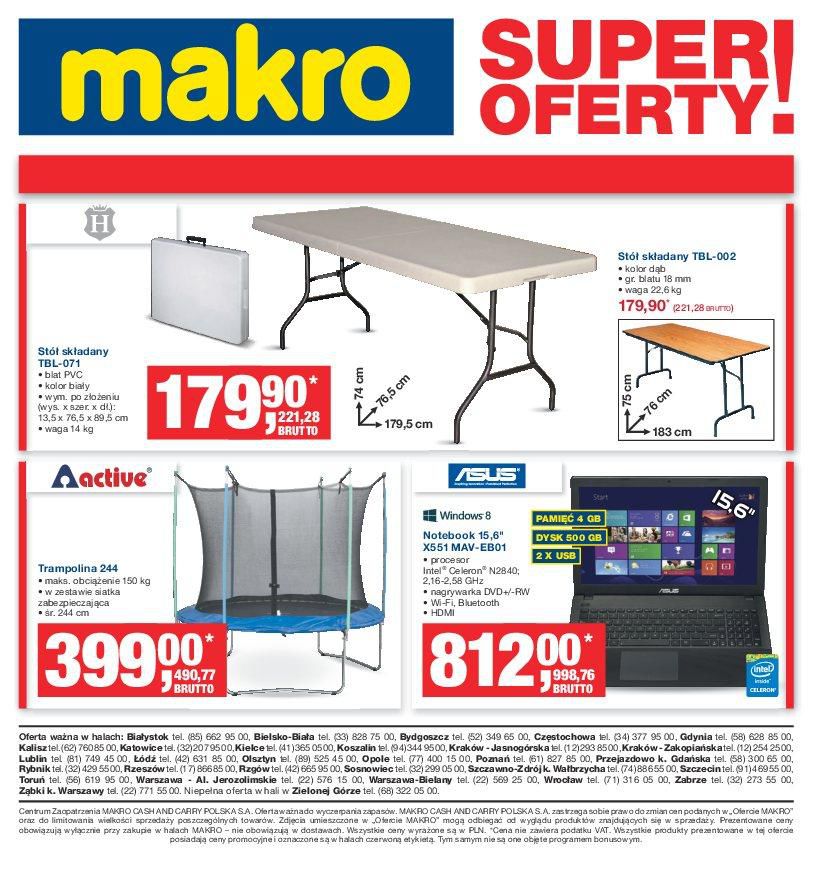 Gazetka promocyjna MAKRO do 09/05/2016 str.8