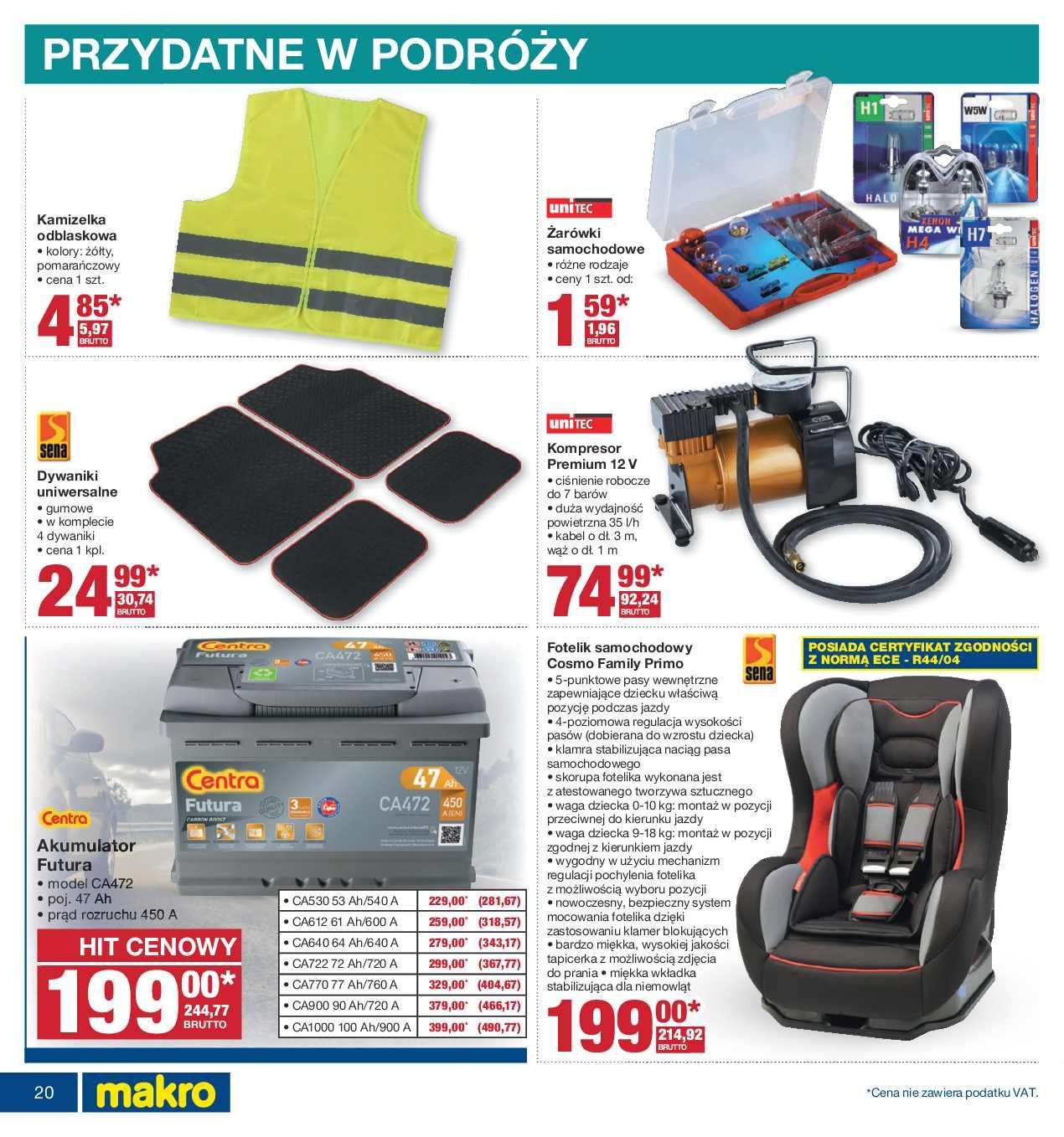 Gazetka promocyjna MAKRO do 01/08/2016 str.20