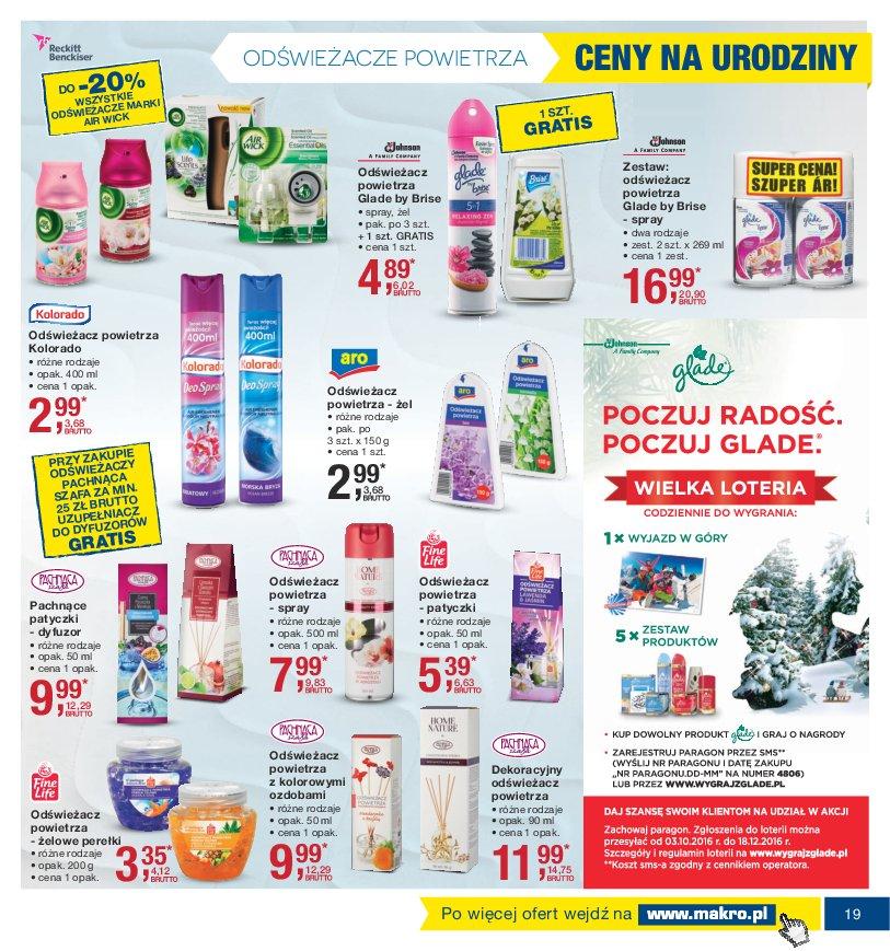 Gazetka promocyjna MAKRO do 07/11/2016 str.19