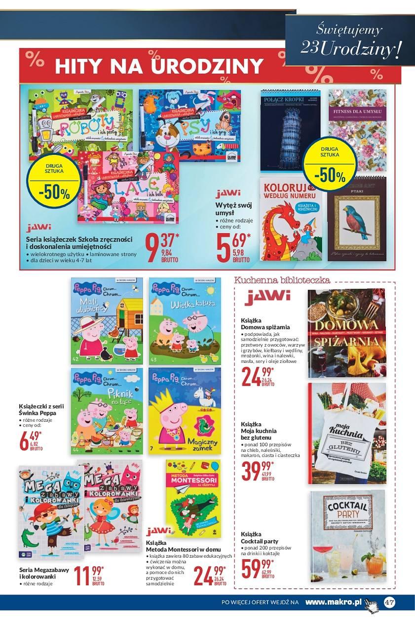 Gazetka promocyjna MAKRO do 25/09/2017 str.47