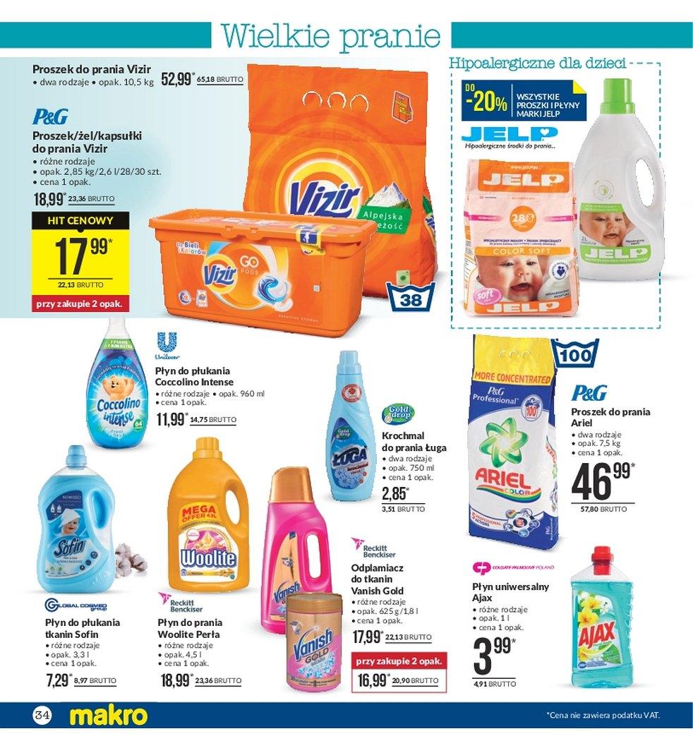 Gazetka promocyjna MAKRO do 17/07/2017 str.34