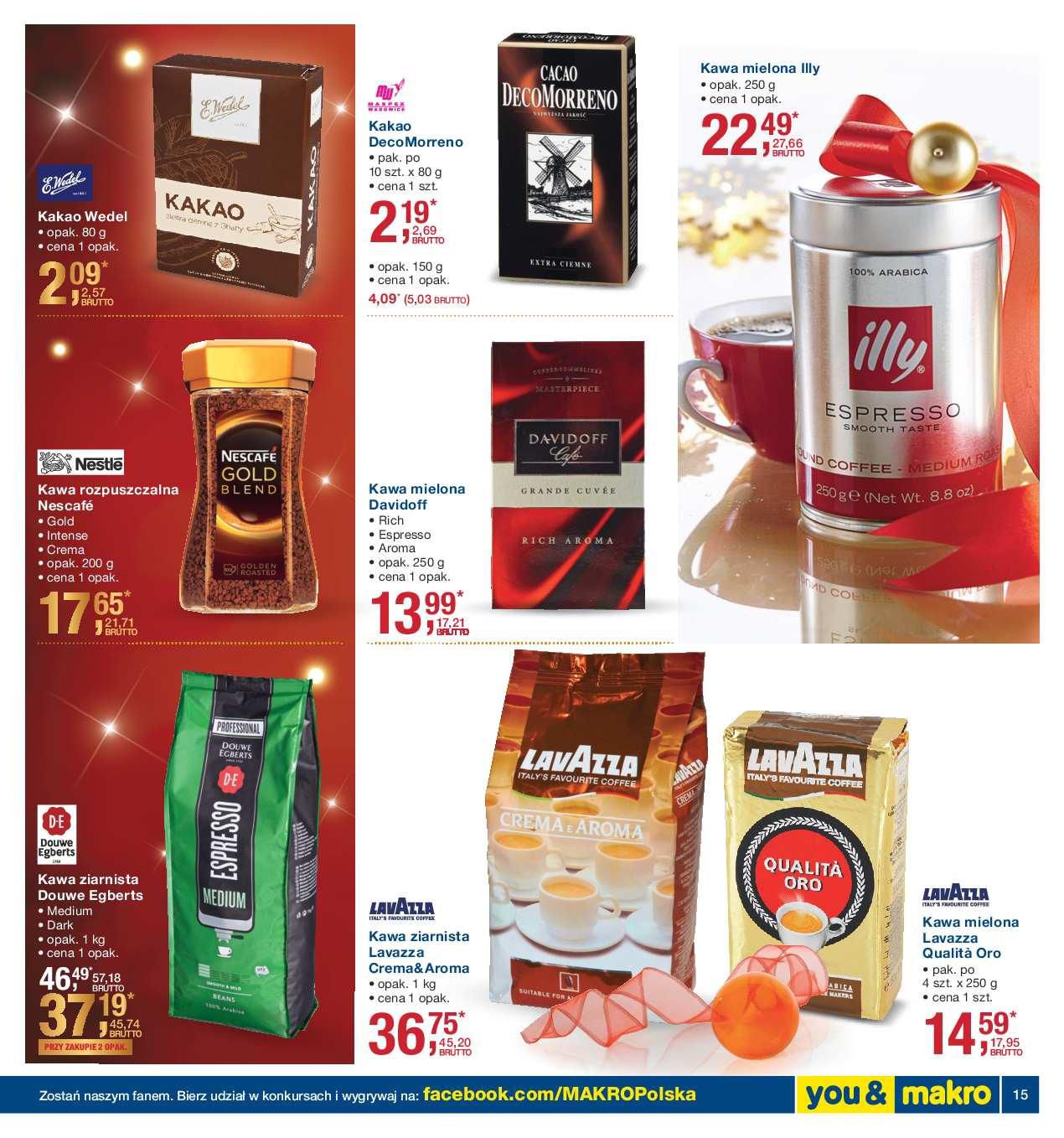 Gazetka promocyjna MAKRO do 24/12/2015 str.15