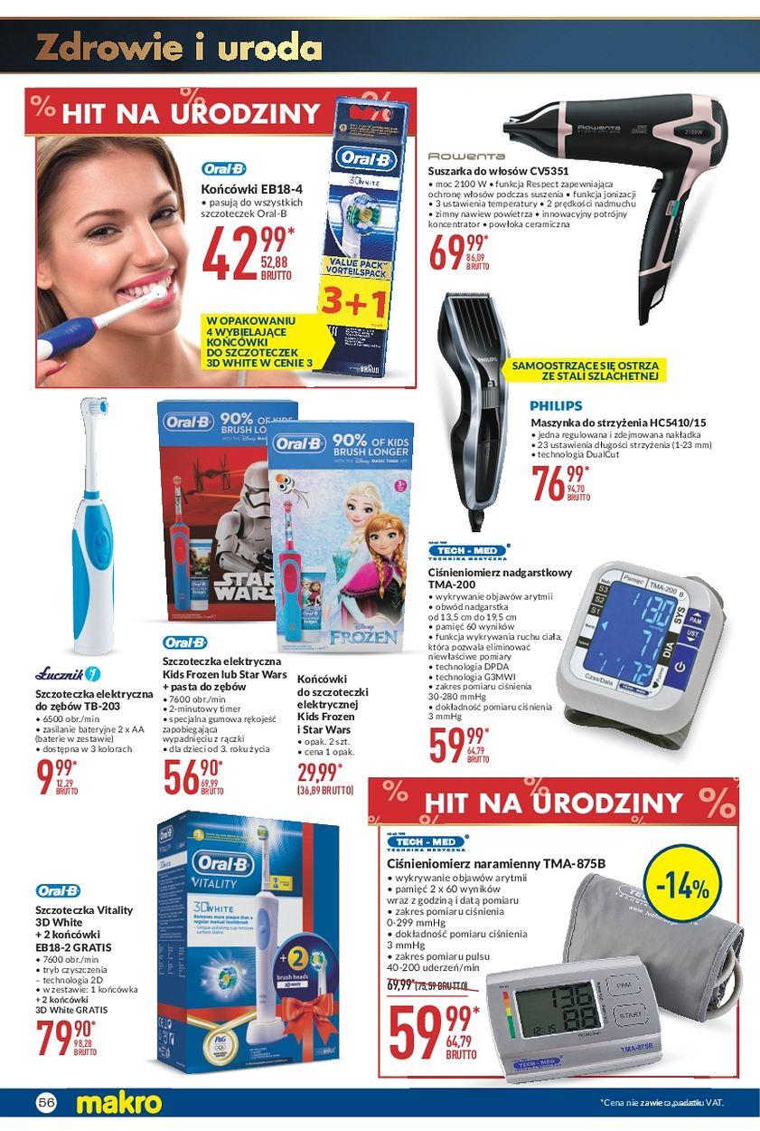 Gazetka promocyjna MAKRO do 11/09/2017 str.56