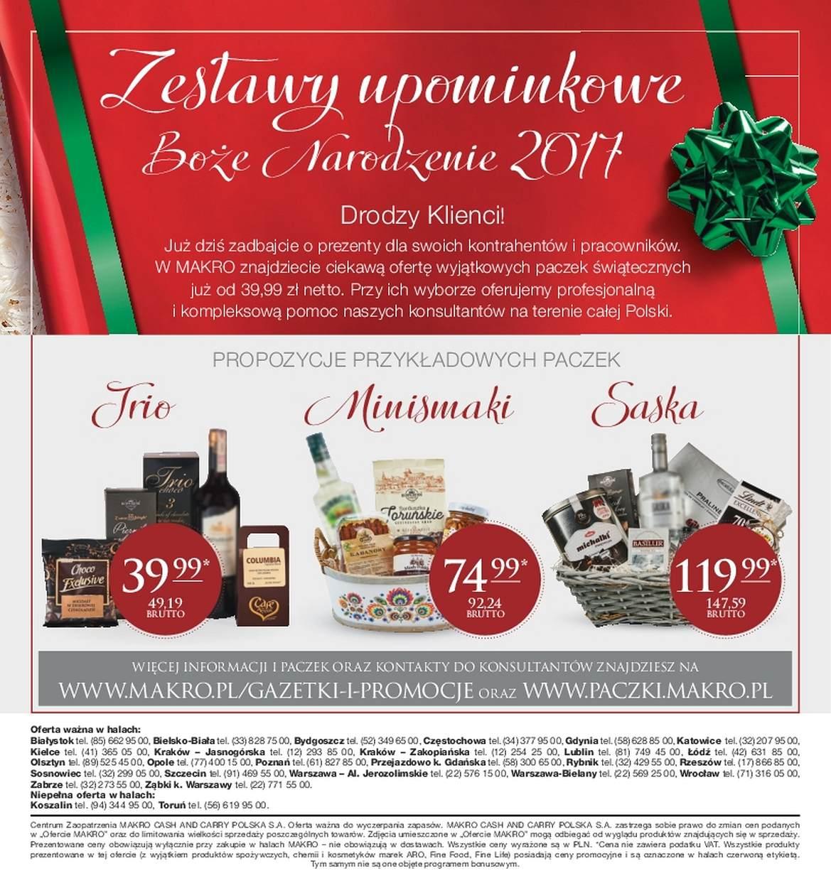 Gazetka promocyjna MAKRO do 20/11/2017 str.62