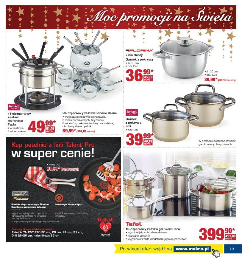 Gazetka promocyjna MAKRO do 21/11/2016 str.13