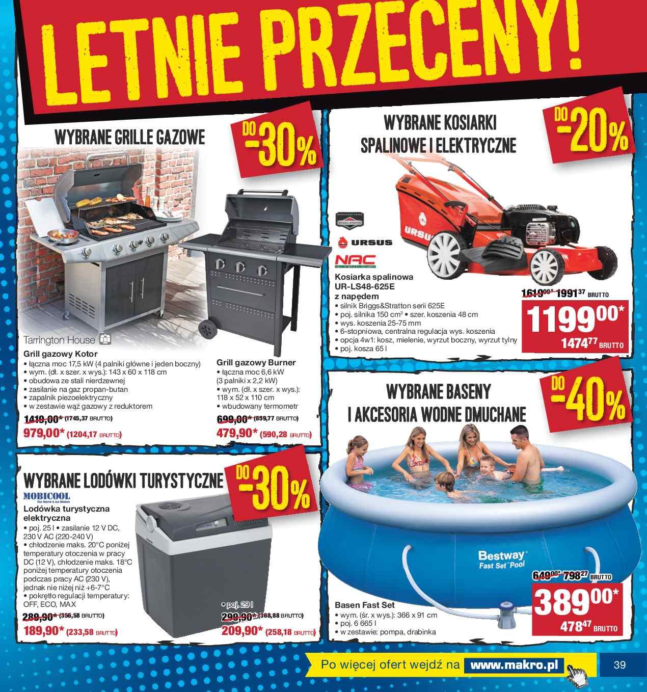 Gazetka promocyjna MAKRO do 15/08/2016 str.39