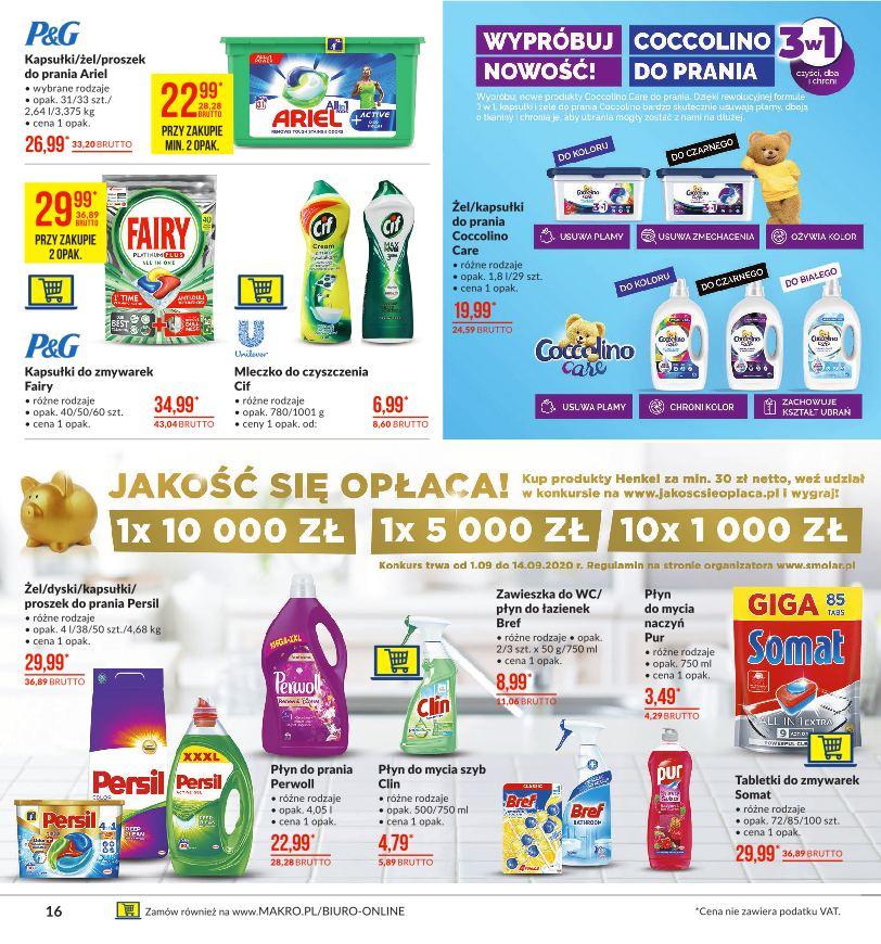 Gazetka promocyjna MAKRO do 14/09/2020 str.16