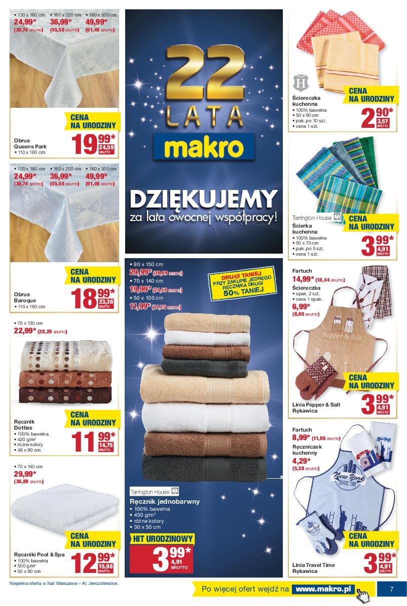 Gazetka promocyjna MAKRO do 10/10/2016 str.7