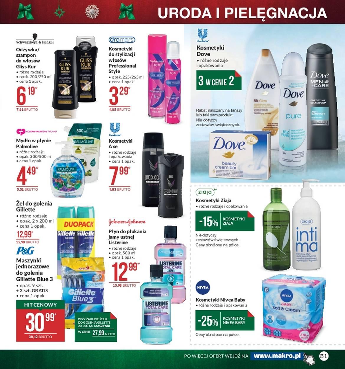 Gazetka promocyjna MAKRO do 24/12/2017 str.31