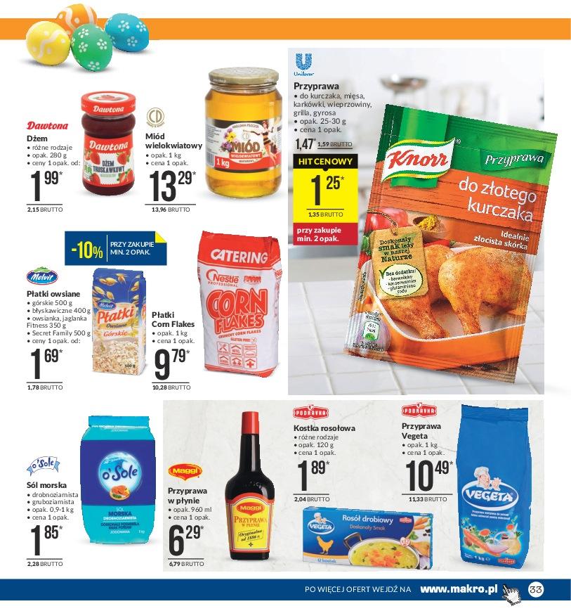 Gazetka promocyjna MAKRO do 10/04/2017 str.33