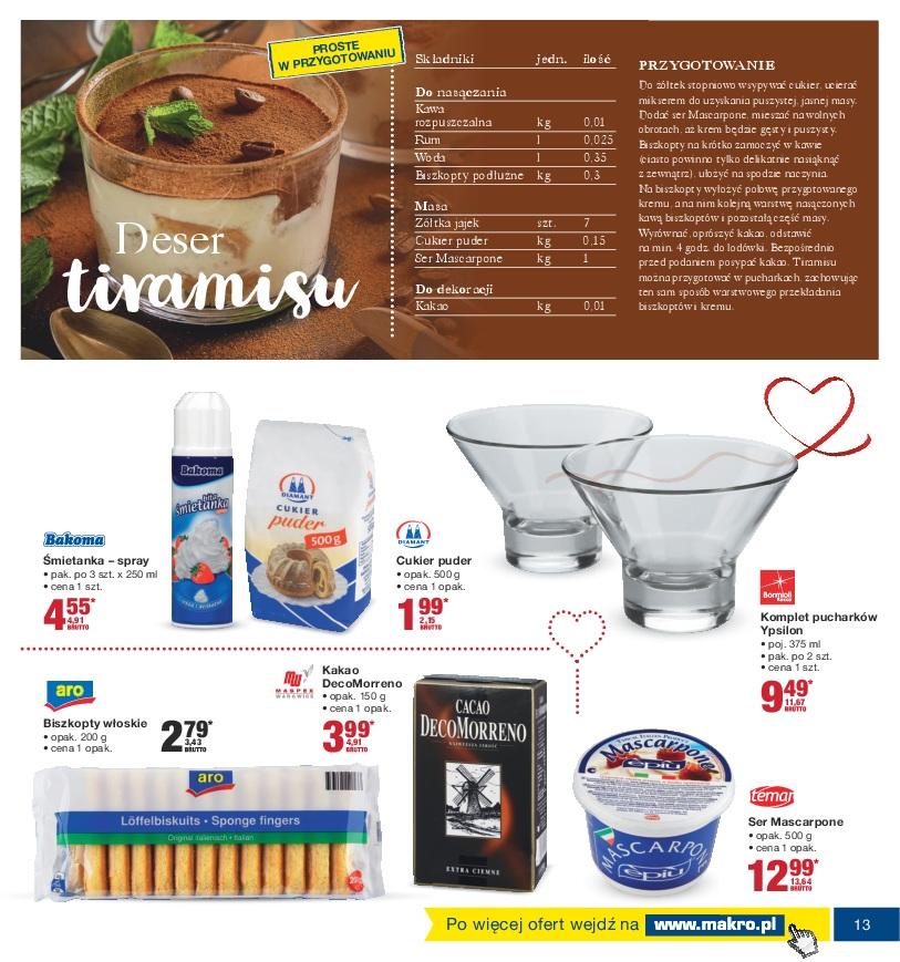 Gazetka promocyjna MAKRO do 13/02/2017 str.13