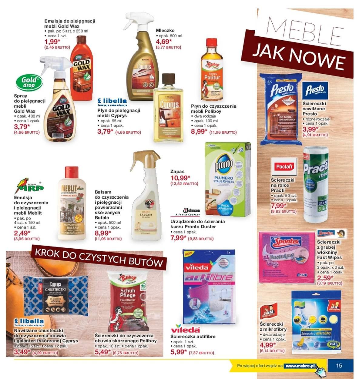 Gazetka promocyjna MAKRO do 06/11/2017 str.15