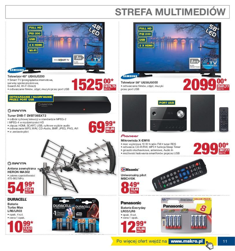 Gazetka promocyjna MAKRO do 30/01/2017 str.11