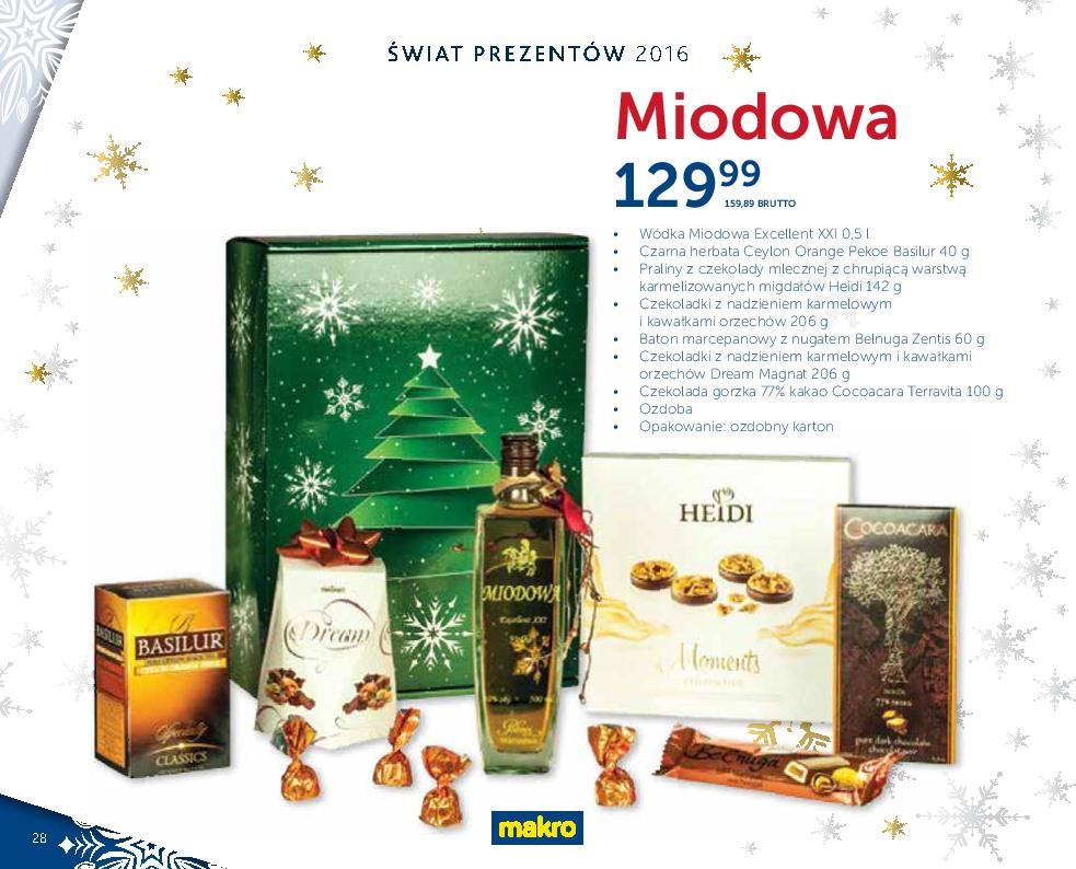 Gazetka promocyjna MAKRO do 24/12/2016 str.28