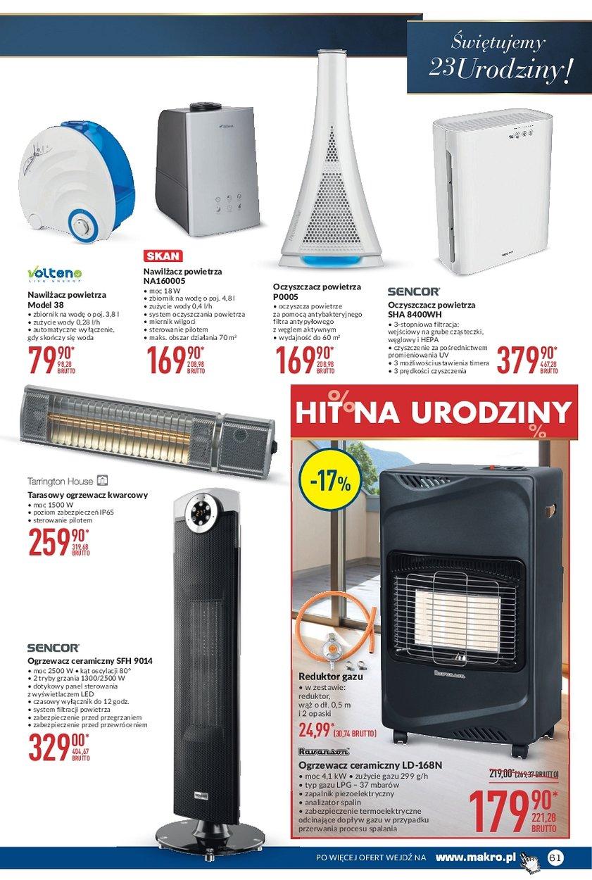 Gazetka promocyjna MAKRO do 23/10/2017 str.61