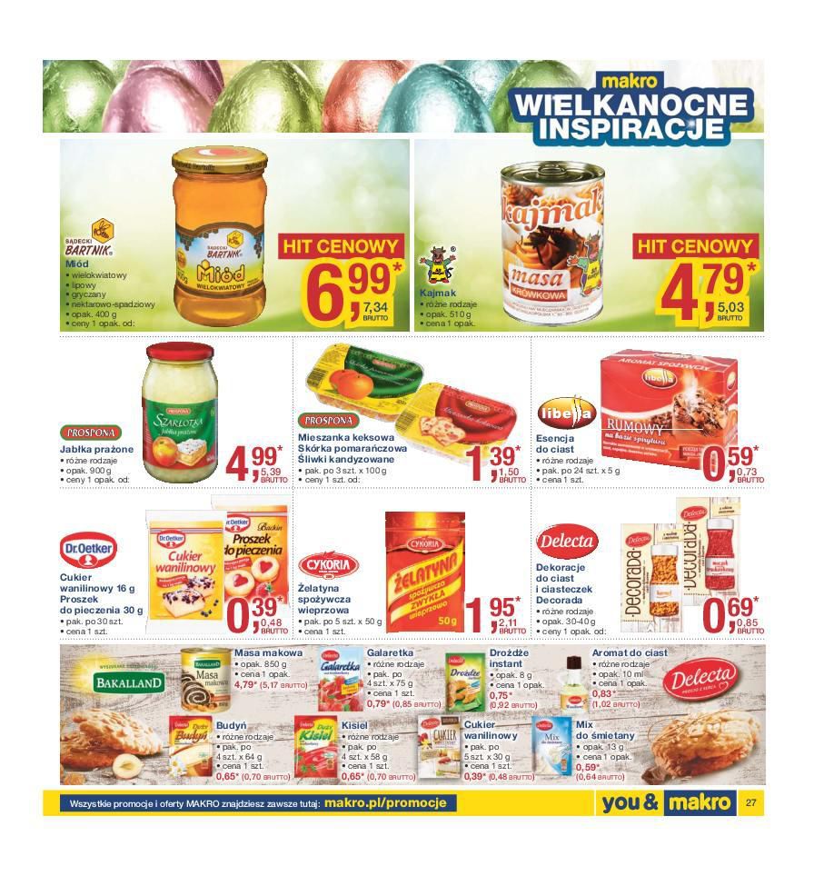 Gazetka promocyjna MAKRO do 14/03/2016 str.27