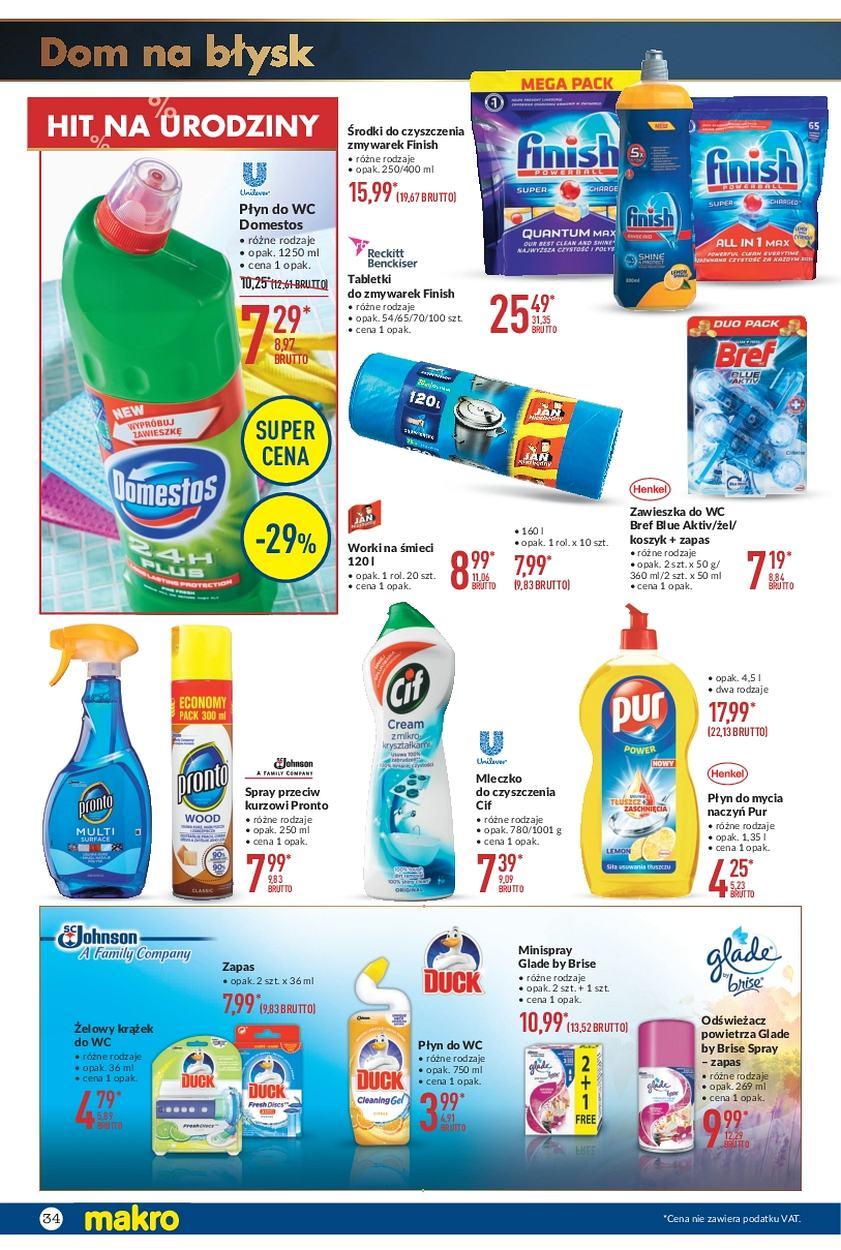 Gazetka promocyjna MAKRO do 09/10/2017 str.34