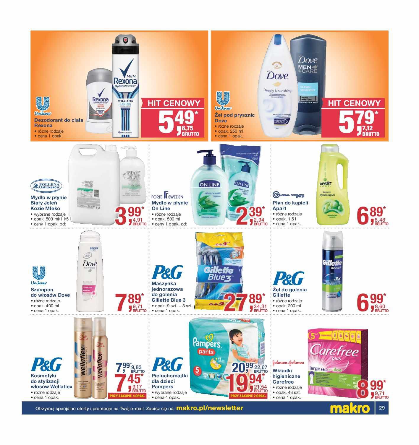 Gazetka promocyjna MAKRO do 09/05/2016 str.29