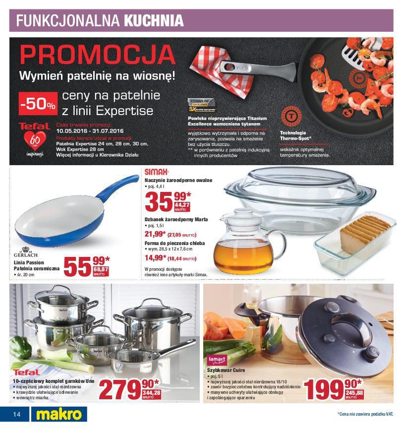 Gazetka promocyjna MAKRO do 23/05/2016 str.14