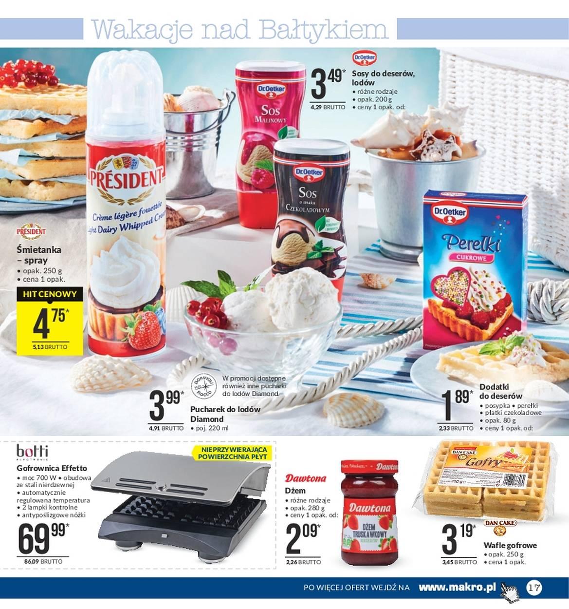 Gazetka promocyjna MAKRO do 28/08/2017 str.17