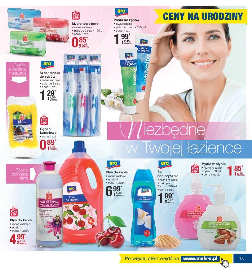 Gazetka promocyjna MAKRO do 26/09/2016 str.13