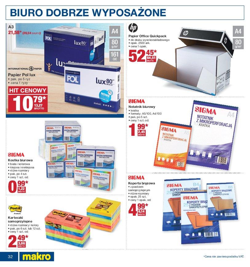 Gazetka promocyjna MAKRO do 12/09/2016 str.32