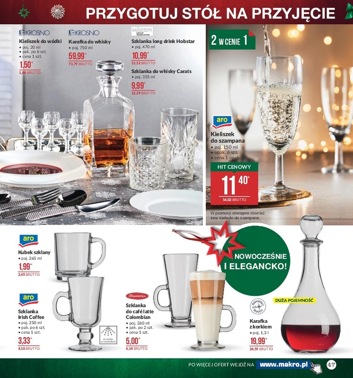 Gazetka promocyjna MAKRO do 24/12/2017 str.47